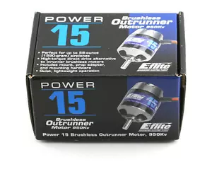 Eflite Power 15 Brushless Outrunner Electric RC Airplane Motor 950kv EFLM4015A - Picture 1 of 4