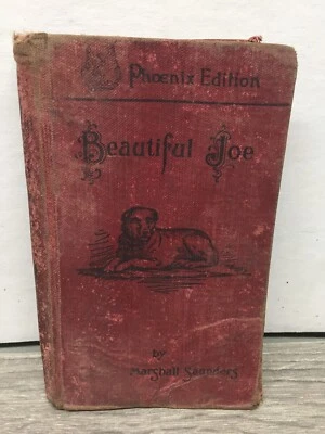 Beautiful Joe by Marshall Saunders Phoenix Edition - Antique DAMAGED book - Imagem 1 de 4