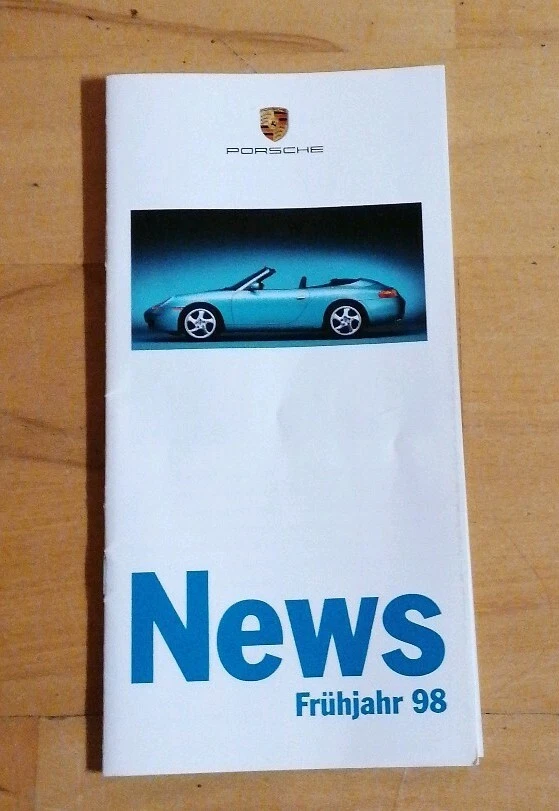 NEWS PORSCHE Frühjahr 1998 - Bild 1 von 1