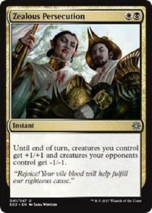ZEALOUS PERSECUTION NM Explorers of Ixalan MTG Gold - Instant Unc - Picture 1 of 1
