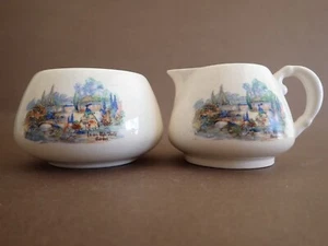 Lancaster Sandland IN AN OLD WORLD GARDEN sugar bowl & creamer - Bild 1 von 7