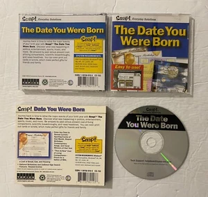Date You Were Born (PC 2001 CD-Rom) SNAP! Everyday Solutions 2003 - Picture 1 of 2