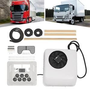12V 6000 BTU Truck Cab Air Conditioner Fits Universal Semi Trucks Bus RV Caravan - Picture 1 of 18