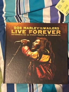 BOB MARLEY LIVE FOREVER: SUPER DELUXE EDITION 2CDs + 3VINYL + HARDCOVER BOOK SET - Picture 1 of 4