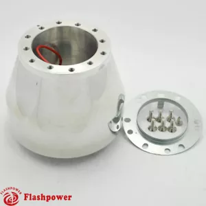 Flashpower Steering Wheel Adapter BMW E24 E28 E30 E32 M3 M5 318i 325i Polished - Foto 1 di 3