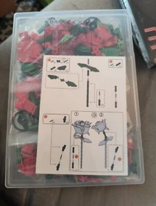 Rose Flower Bouquet Building Set - Picture 1 of 10