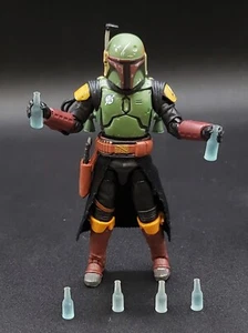 Lote de 6 BOTELLAS AZULES RESINA PERSONALIZADAS para 3.75" FIGURA STAR WARS DIORAMA (M93) - Imagen 1 de 1