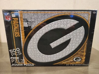 Rompecabezas sellado NFL Green Bay Packers Logo Lambeau FOCO PZLZ 500 piezas nuevo Foto 1 de 4