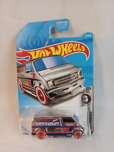 Hot Wheels Superchromes Custom '77 Dodge Van New In Package Mattel - Picture 1 of 3