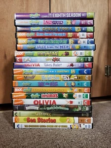 20 Nickelodeon DVDs SPONGEBOB, OLIVIA, MIGHTY B, FRANKLIN, RUGRATS, SPIDERWICK - Picture 1 of 1