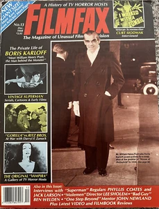Filmfax #13 December 1988 (Karloff, Superman, Horror Hosts) - Picture 1 of 1
