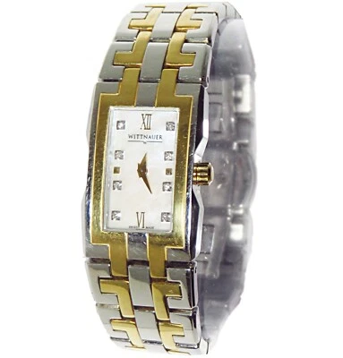 Reloj Pulsera Wittnauer Bulova 12P005 Damas Dos Tonos Cuarzo Suizo Usado Funciona Foto 1 de 4