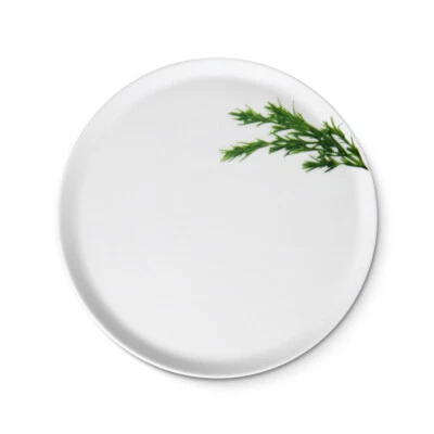 CreaTable - EUROPA KRÄUTER - Pizzateller ROSMARIN 33 cm aus Porzellan - Bild 1 von 2