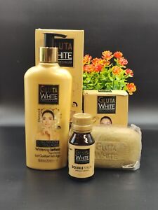 Gluta White Age Defying Lotion With,serum and soap with Glutathione & Collagen