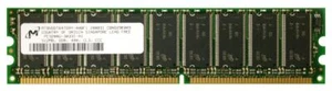 MT9VDDT6472AY-40BF1 Micron 512MB 184 Pin PC3200 DDR1 CL3 ECC Unbuffered USED - Picture 1 of 1