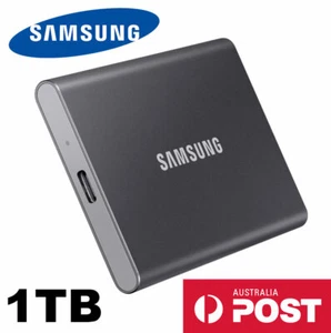 Samsung 1TB Portable SSD T7 External Hard Drive 1050MB/s USB 3.0 Mac Windows - Picture 1 of 6