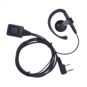 2 Pin Earphone Walkie Talkie Headset for Baofeng Kenwood Puxing Wouxun Radio - Zdjęcie 1 z 4
