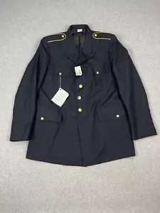 Abito US Army blu uniforme giacca adulto blu 44LC ASU uniforme cappotto USGI made USA - Foto 1 di 9