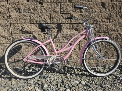 Diamondback Della Cruz 1.0 Pink Womens Comfort Beach Cruiser Single Speed - Image 1 of 4
