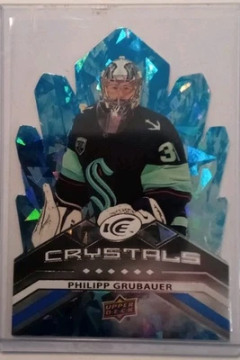 2021-22 Upper Deck Ice - Ice Crystals Philipp Grubauer #IC-26 - Image 1 of 2