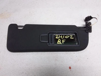 Viseira solar 2019 Audi A7 driver lado esquerdo tecido preto com espelho iluminado - Imagem 1 de 4