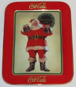 1995 Franklin Mint Coca Cola "A Coca-Cola Christmas" Sammelteller - Neu in OVP! - Bild 1 von 3