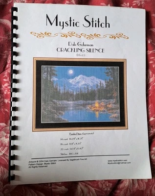 Mystic Stitch Crackling Silence Contado Punto de Cruz Patrón Gráfico Dale Gehrman Foto 1 de 2