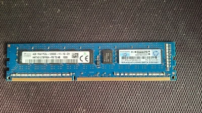 4Go DDR3 PC3L-12800E ECC hmt451u7bfr8a-pb t0 ab 1,35V 1600MHz en bon état - Photo 1/2