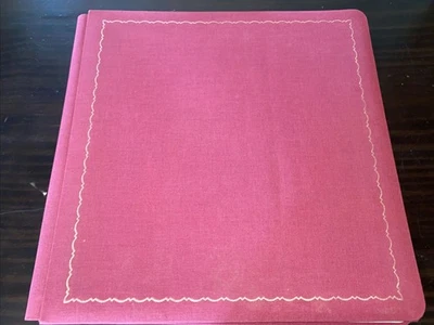 Álbum de recortes Westrim Crafts rosa caliente 12x12 cubierta para siempre borde de lámina Foto 1 de 3