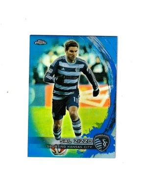 2014 Topps Chrome #95 Sal Zizzo Blue Refractor #ed 60/99!! NM+. Combined Shippin - Image 1 of 2
