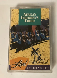 AFRICAN CHILDREN’S CHOIR “LIVE IN CONCERT” 1991 GOSPEL CASSETTE EXC ~TESTED~ - Picture 1 of 2