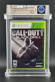 Call of Duty Black Ops II Xbox 360 1st Print Sealed WATA Graded 9.4 A+ Not VGA
