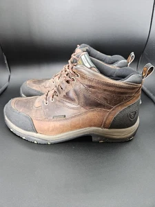 Herren Ariat ATS Robust Wasserdicht Leder Arbeitsstiefel Größe 9.5EE Extrabreite Passform - Bild 1 von 10