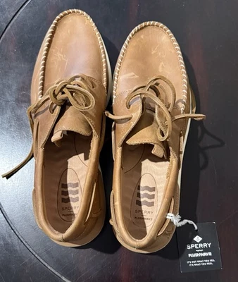 New Men’s Sperry Plush Wave Boat Shoes Size 10 - Image 1 of 4