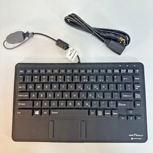Seal Shield Seal Pup Silicone "All-in-One" Keyboard S86PG2 IP68 With Cap/ Cord - Picture 1 of 11