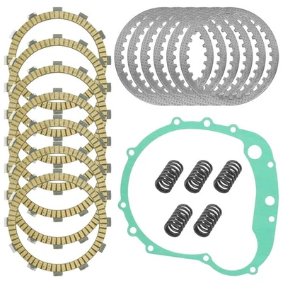 Clutch Plates Kit for Kawasaki Ninja 600 ZX600A 1985-1986 / 600RX ZX600B 1987 - Image 1 of 4