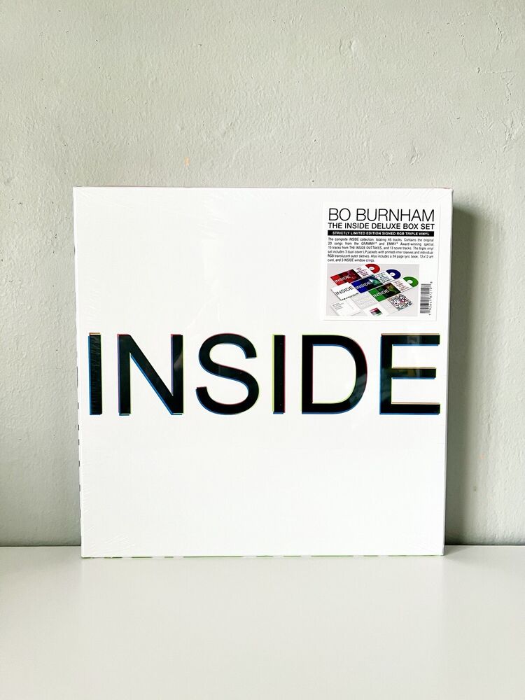 Bo Burnham Inside Deluxe Vinyl Record Box Set RGB Version SIGNED