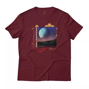 Camiseta Miranda Luna de Urano Sistema Solar Arte Gráfico Espacial Premium Algodón - Imagen 1 de 8