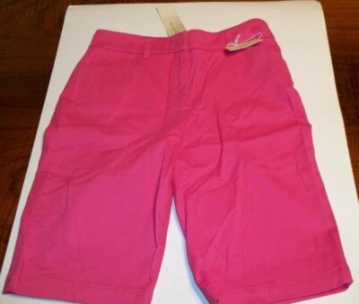 NUEVO Jones New York Mujer Talla 4 Azalea Rosa BERMUDAS SHORTS Elástico Foto 1 de 2