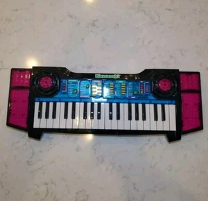 Kawasaki Electronic Keyboard Pro 37 Tasten Retro schwarz lila FUNKTIONIERT - Bild 1 von 6