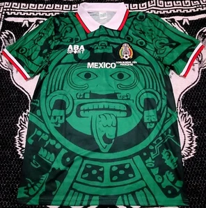 Mexico Jersey Retro 1998 Home Replica - Picture 1 of 3
