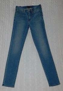 J CREW 2021 ― Size 25 ― 9” HIGH-RISE SKINNY COZY Soft Knit Denim Jeans NWT #BP25 - Bild 1 von 5
