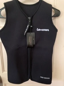 Lemorecn Womens Wetsuits Top Premium Neoprene 3mm Zipper Diving Vest Size 6 - Picture 1 of 7