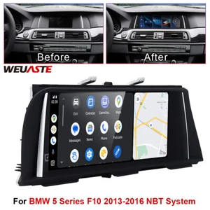 10.25 inch Car Multimedia Screen Linux For BMW 5 Series F10 2013-2016 NBT System - Picture 1 of 12