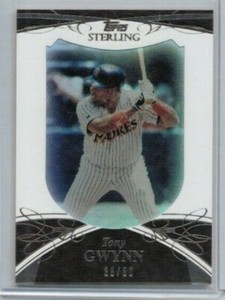 2010 Topps Sterling Tony Gwynn Framed White Base #'ed 36//50 