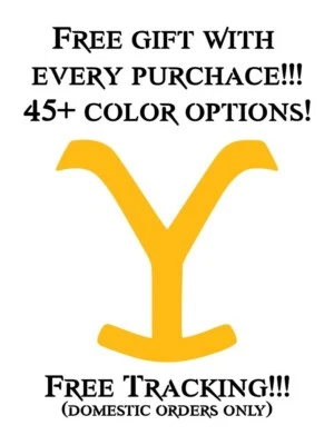 HH&D Yellowstone Brand, Dutton, Montana, John, Beth, Rip, Vinyl, Decal, Sticker,Horse