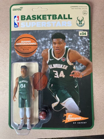 Super 7 NBA  2021-22 Milwaukee Bucks GIANNIS ANTETOKOUNMP Basketball Superstar Cover