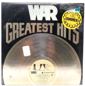 WAR - GREATEST HITS - SOUL FUNK LP  *SEALED* 1976 HYPE STICKER UNITED ARTISTS - Imagen 1 de 2