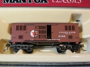 HO - Mantua Classics 722050 - 1860 Horse Car, Union Line  PRR 2186     NIB - Picture 1 of 2