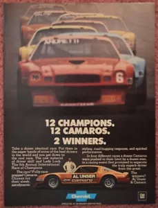 Pubblicità stampa rivista Chevrolet Camaro Z28 Z 28 Al Our 1978 - Foto 1 di 1